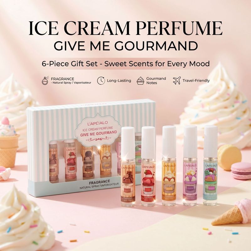 Lighting & Home Decor Studio - LAPEIALO Ice cream perfume 6 Gift