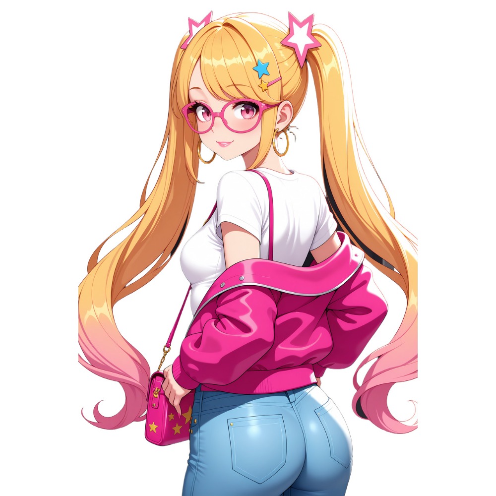 Nova Decor & Lighting Juletrelys - Anime Style Jenna Starlight Nova Vinyl