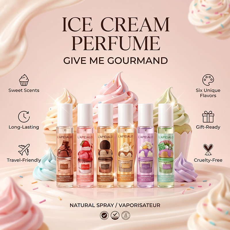 LAPEIALO Ice cream perfume 6 G - огляд і ціна Lighting & Home Decor Studio