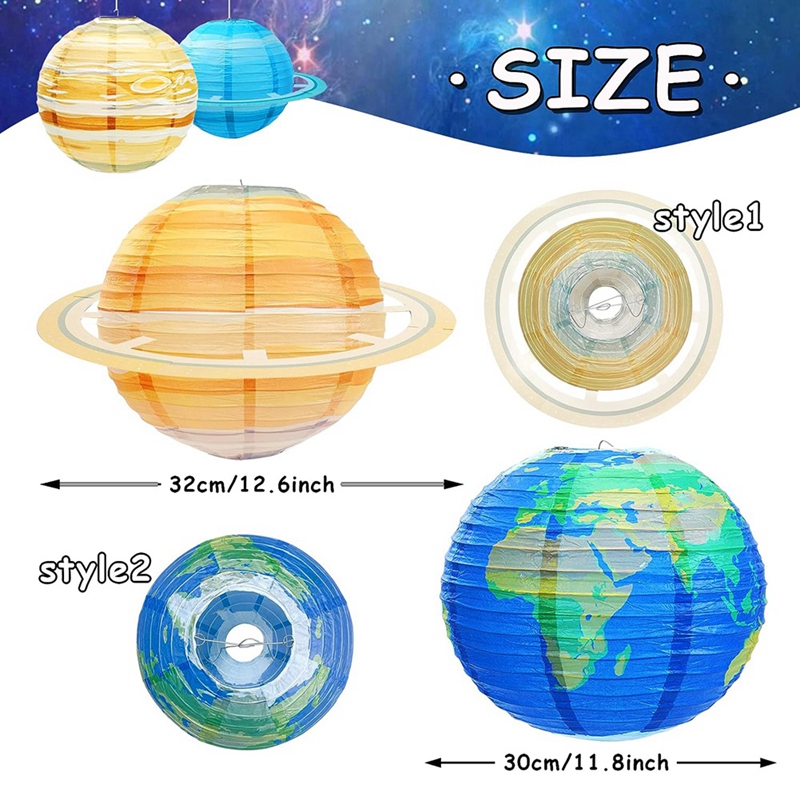 paper lantern 8Pcs Space Paper - огляд і ціна Lantern Paper Solar