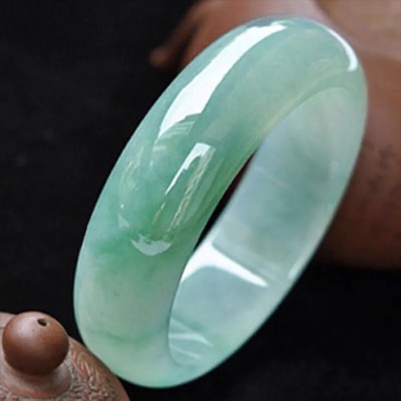 Myanmar natural jade bracelet, - огляд і ціна Lighting & Home Decor Studio