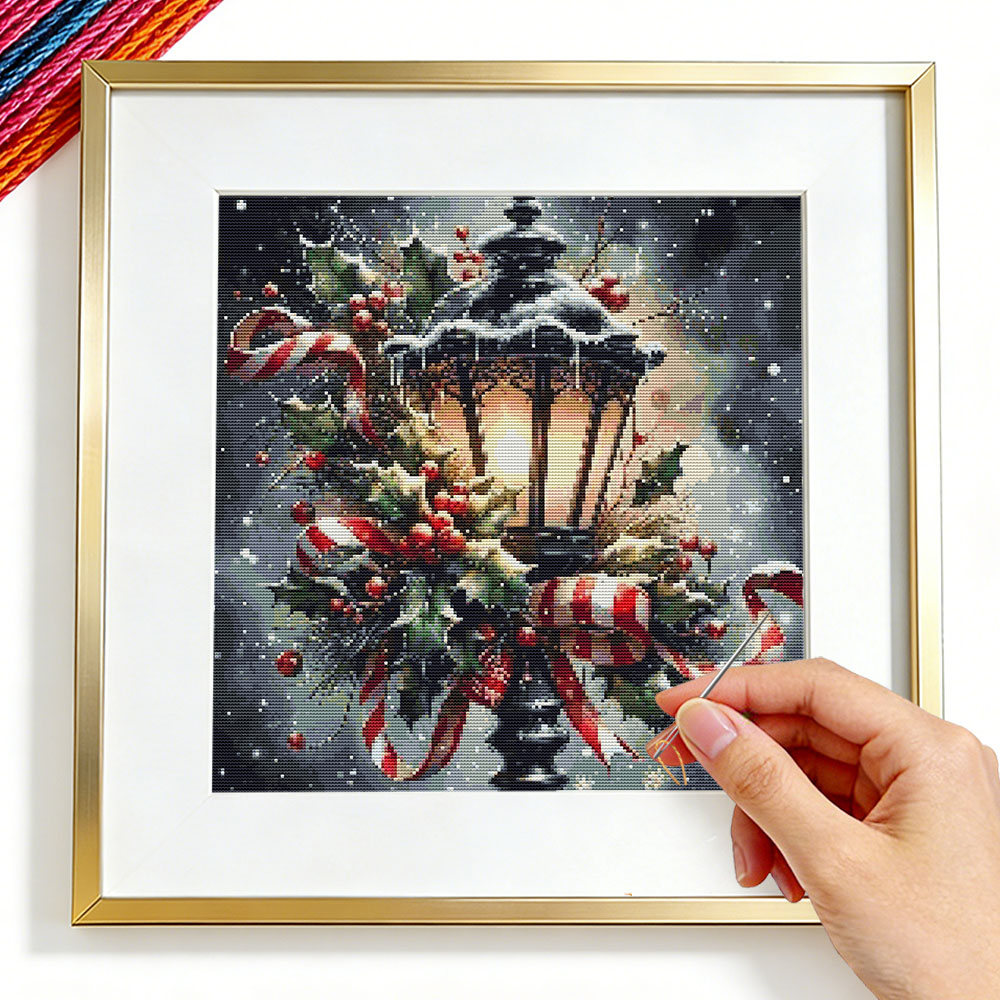 11CT Christmas Cross Stitch Se - огляд і ціна Unique Lighting Decor