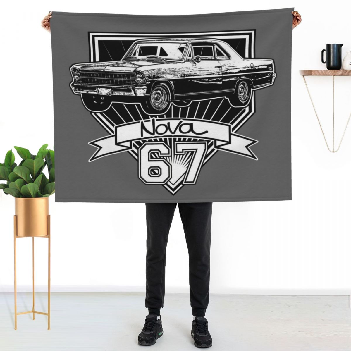 1967 Nova Throw Blanket Kid'S  - огляд і ціна Nova Decor & Lighting Juletrelys