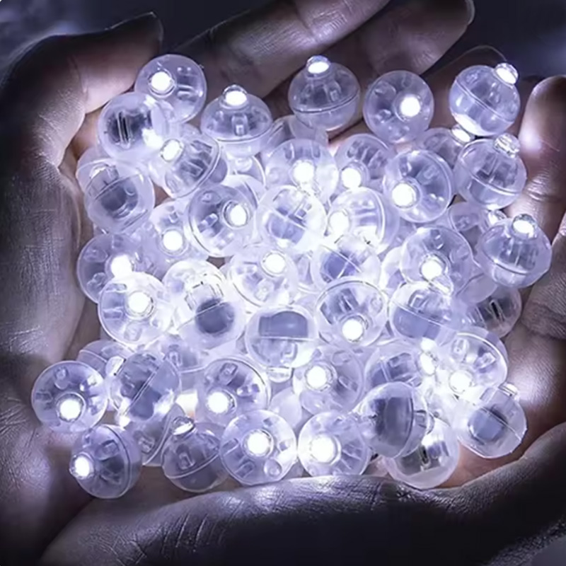 50/100 Pcs LED Balloon Lights  - огляд і ціна Lantern Paper Solar