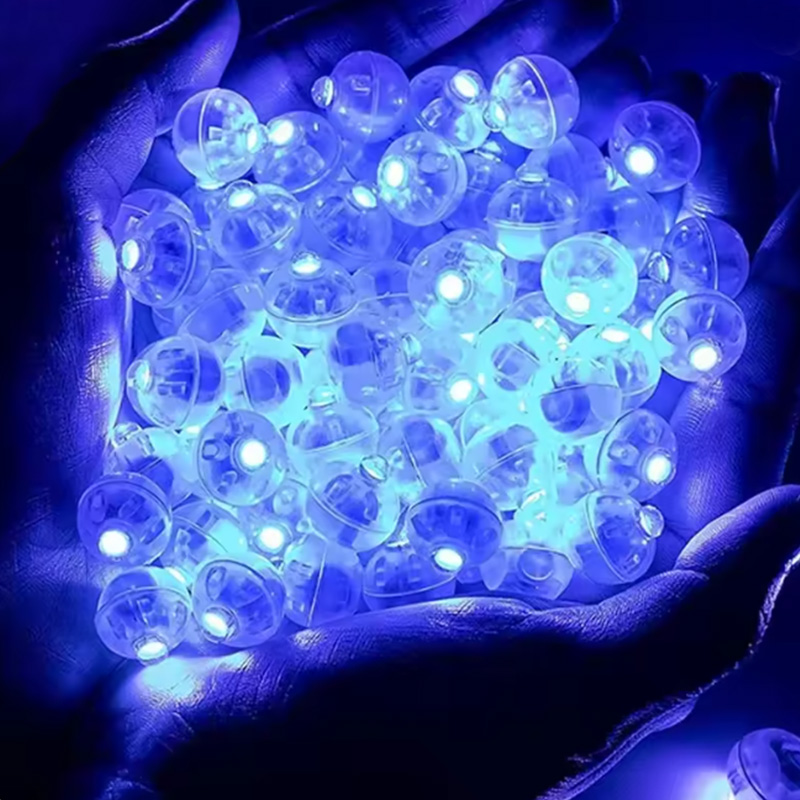 50/100 Pcs LED Balloon Lights  - огляд і ціна Lantern Paper Solar