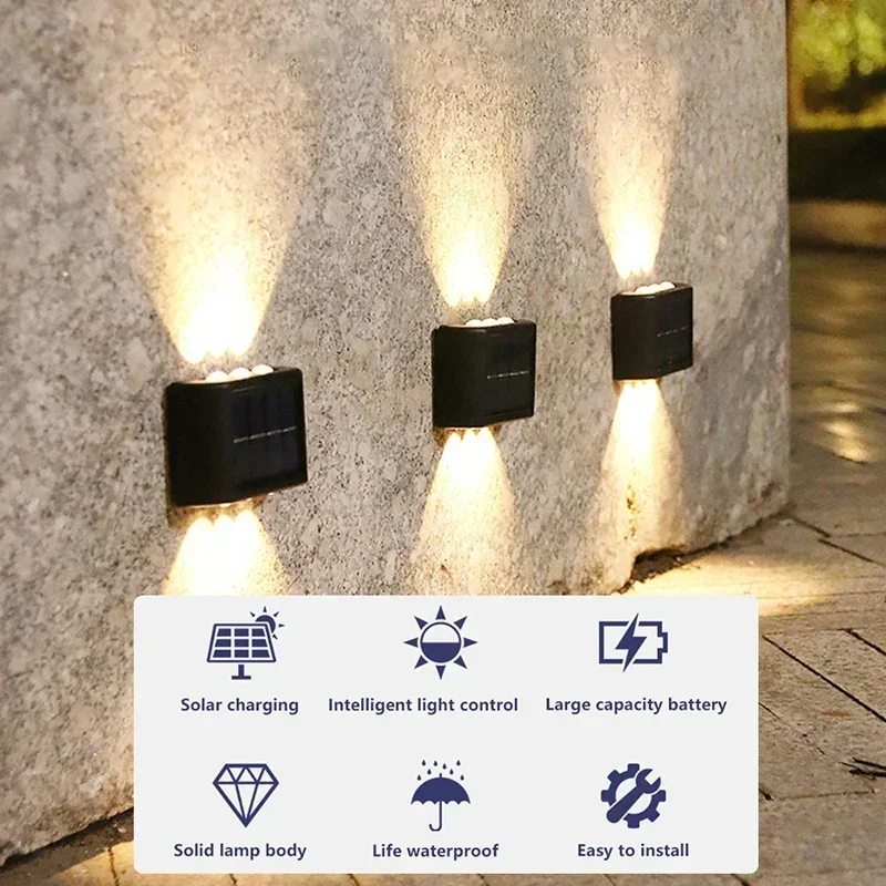 LED Solar Light Outdoor Waterp - огляд і ціна Wall Decor Lighting