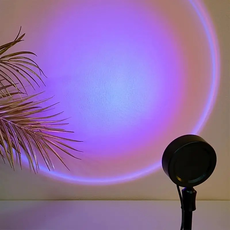 1PC Multicolor Sunset Floor La - огляд і ціна Sunset Lamp Projection