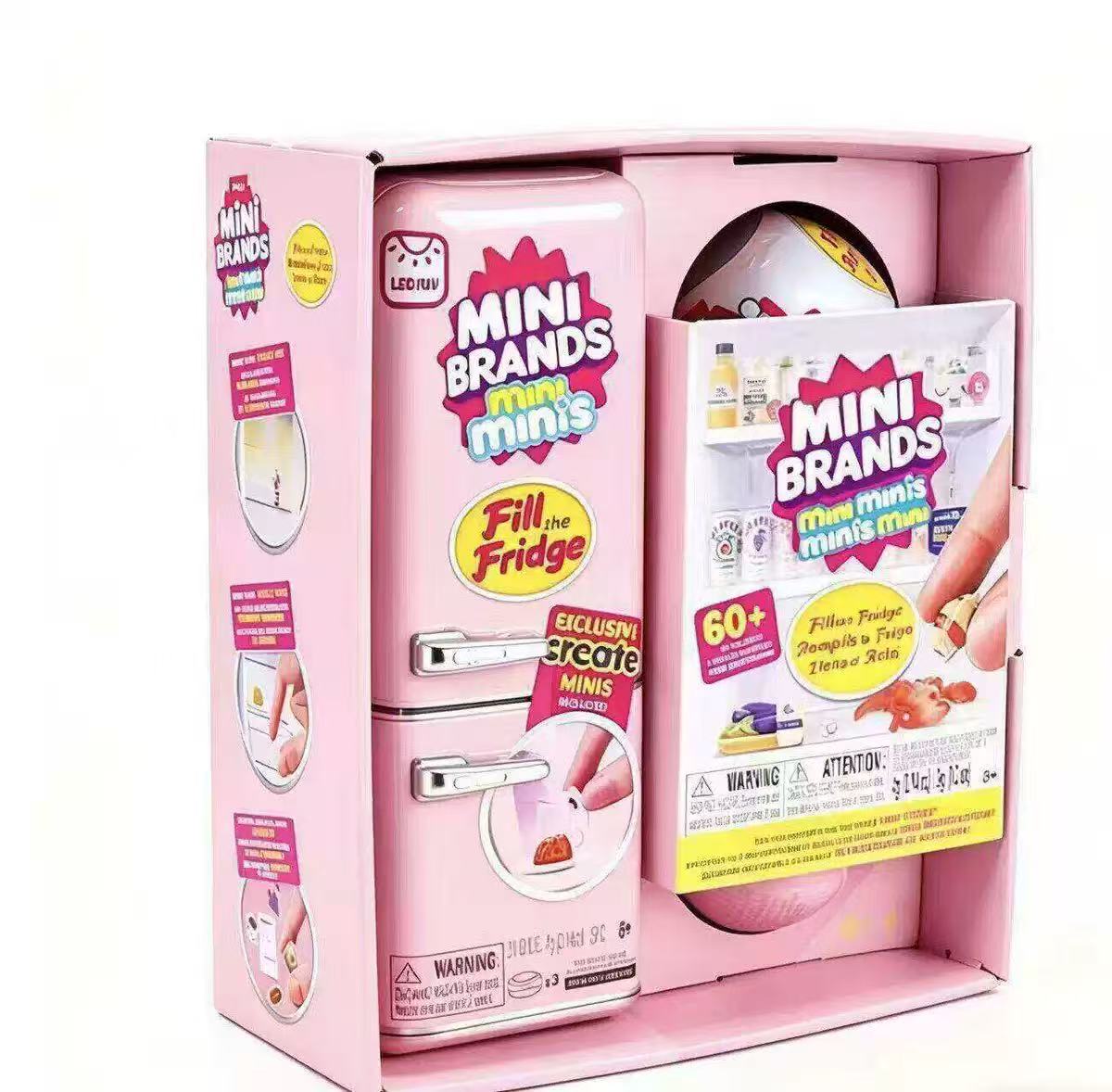 HOT Led Light Up Mini Refriger - огляд і ціна Kitchen Decor Lighting