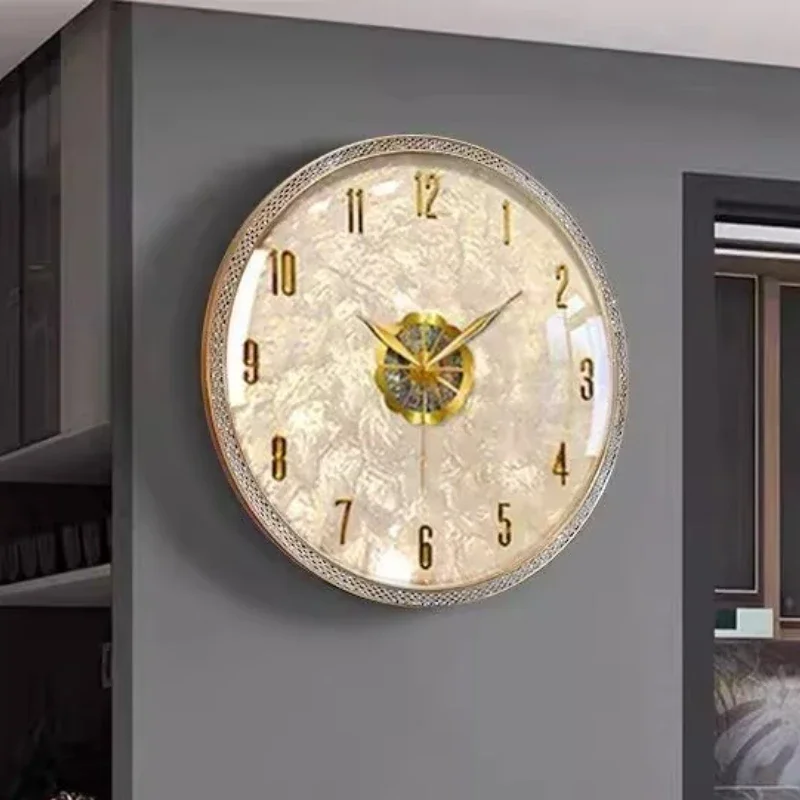 Modern Light Luxury Living Roo - огляд і ціна Lighting Home Decor Wall Clocks