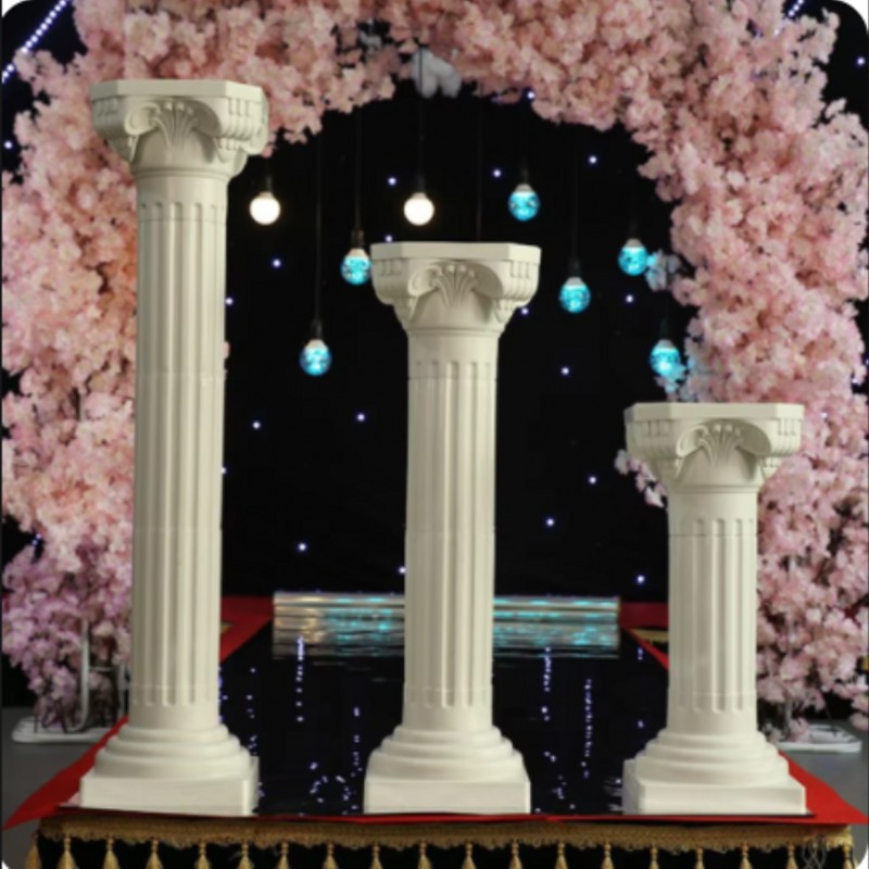 65cm 113cm White Plastic Roman - огляд і ціна Lighting Decoration Stand