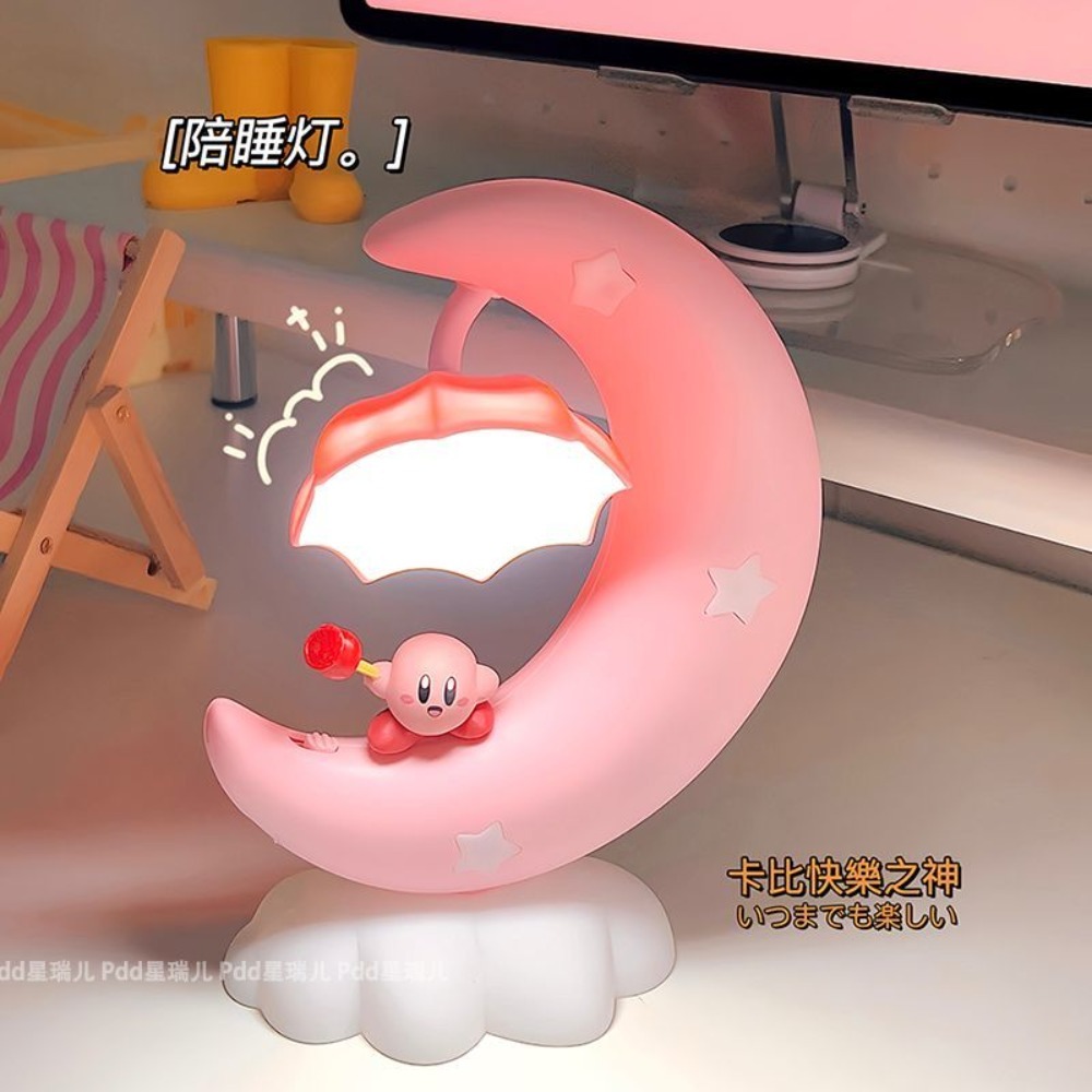 Cute Kirby Moon Night Light, K - огляд і ціна Led Moon Lamp