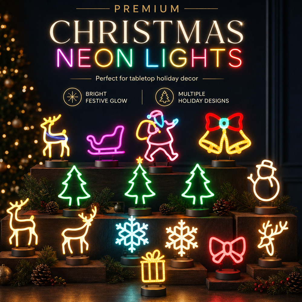 Christmas Decoration LED Neon  - огляд і ціна Wall Decor Lighting
