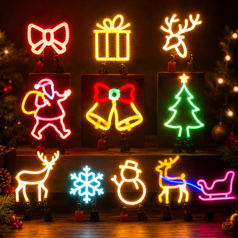 Christmas Decoration LED Neon  - огляд і ціна Wall Decor Lighting