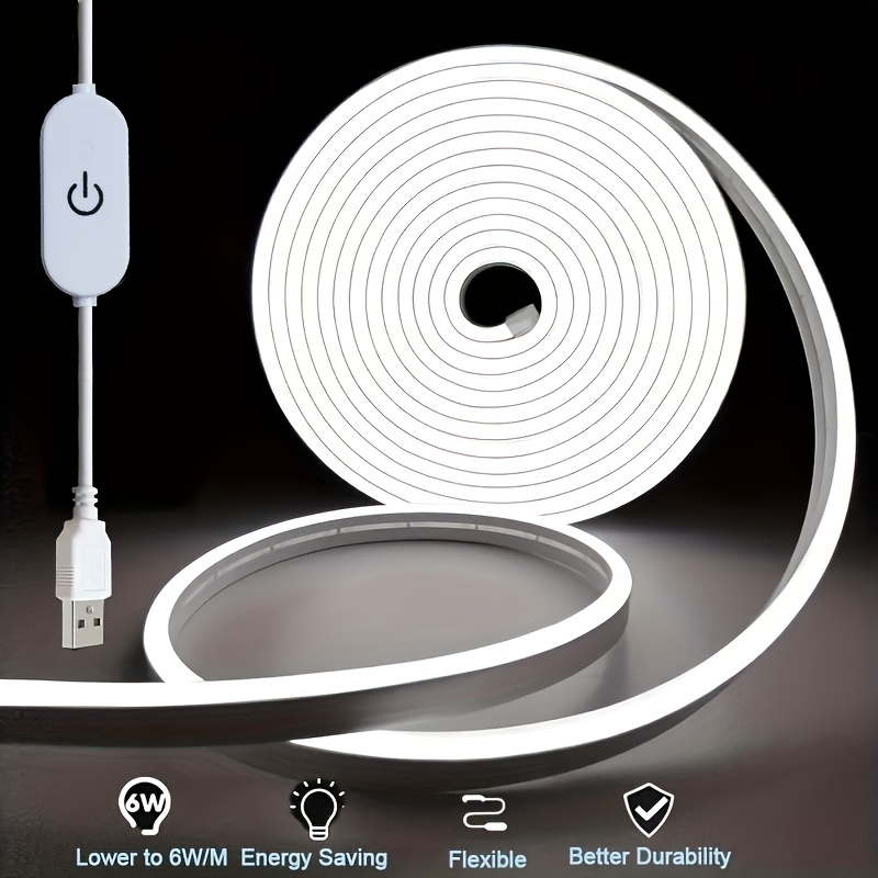 5V USB Touch Sensor LED Neon S - огляд і ціна Kitchen Decor Lighting
