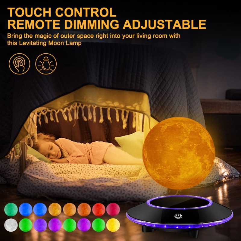 Floating Moon Lamp Levitating  - огляд і ціна Led Moon Lamp