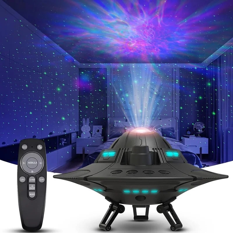 Night Light UFO LED Star Proje - огляд і ціна Sunset Lamp Projection