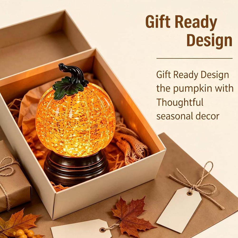 LED Glowing Pumpkin Light Resi - огляд і ціна Orange Lighting Decor