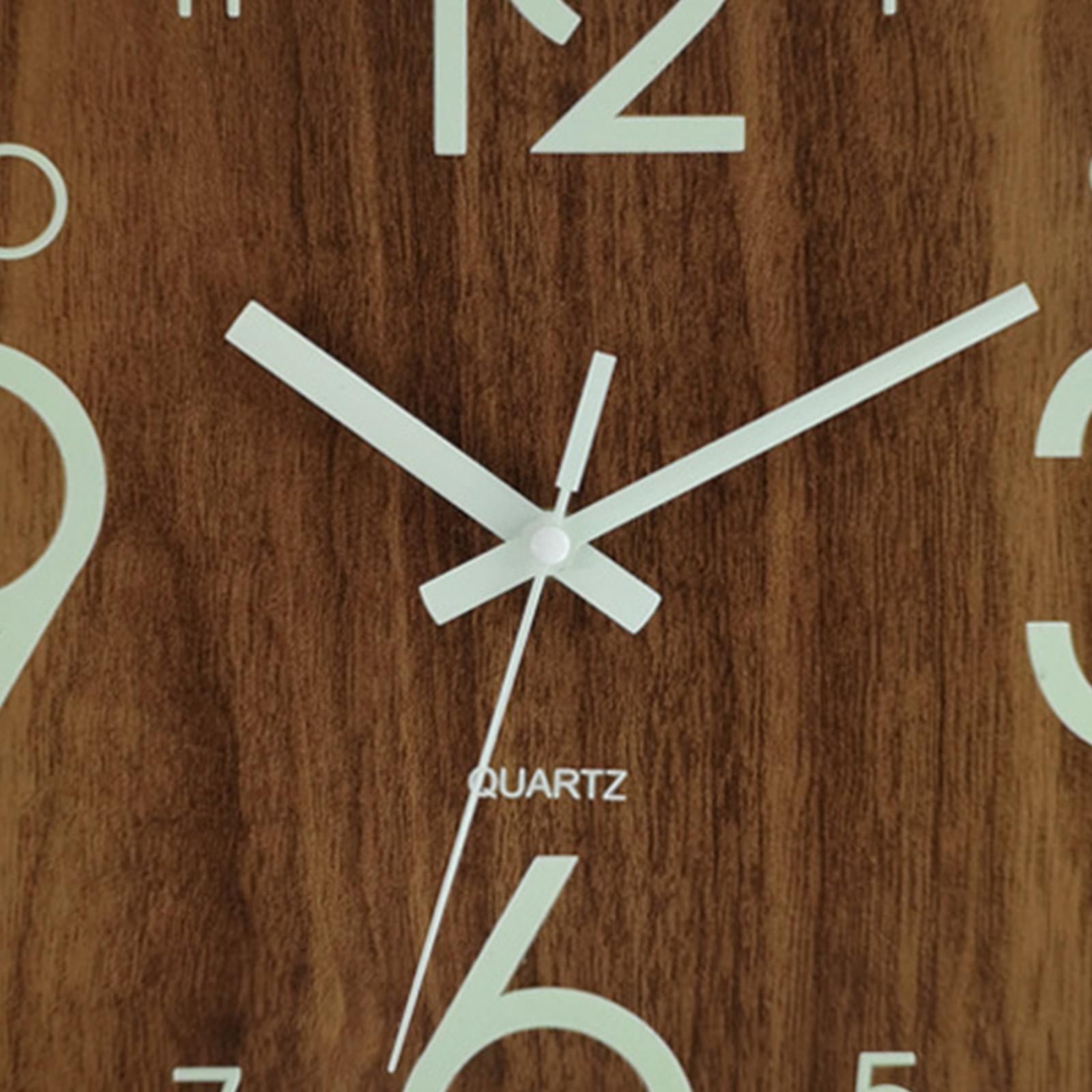 30cm Square Wall Clock ,Lumino - огляд і ціна Lighting Home Decor Wall Clocks