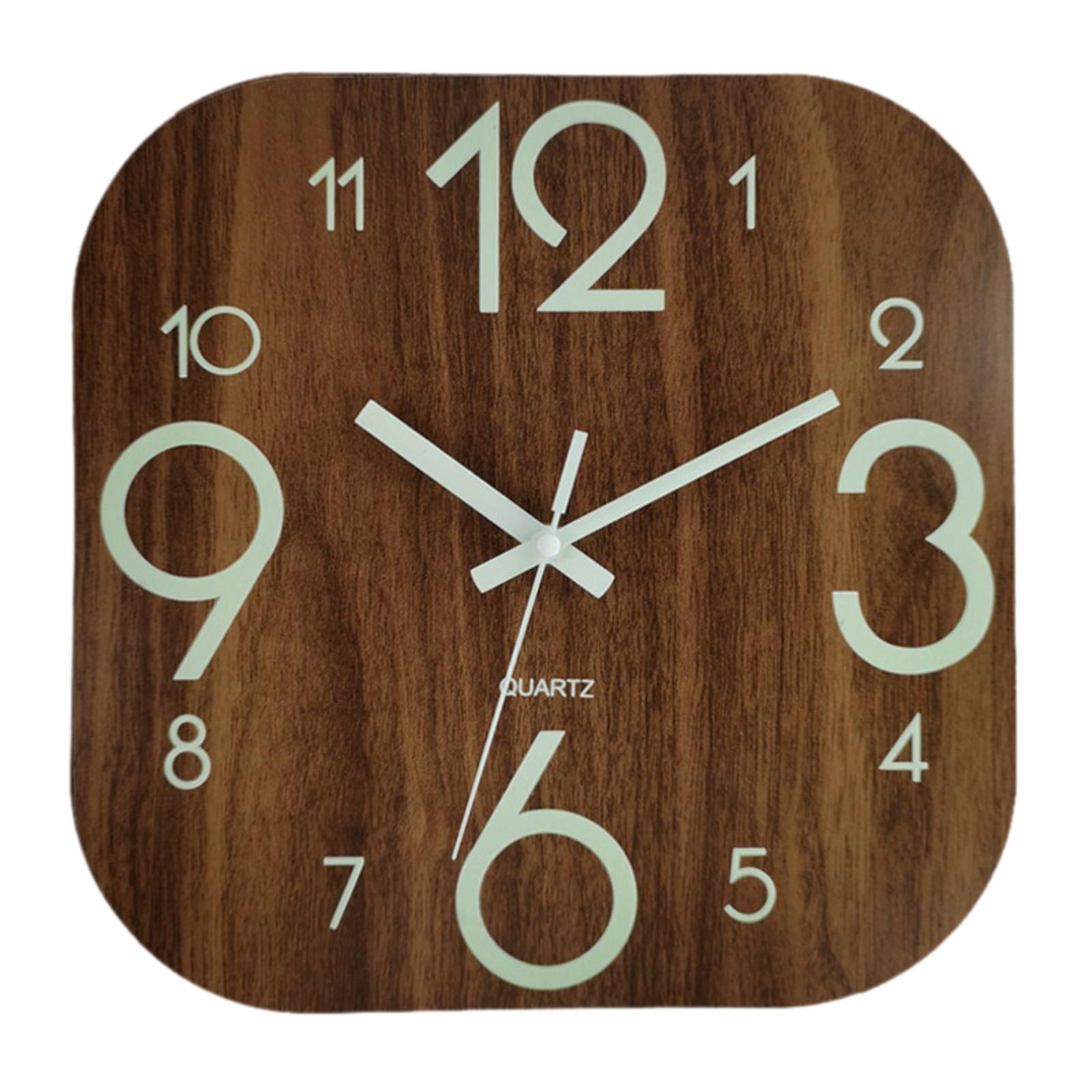 30cm Square Wall Clock ,Lumino - огляд і ціна Lighting Home Decor Wall Clocks