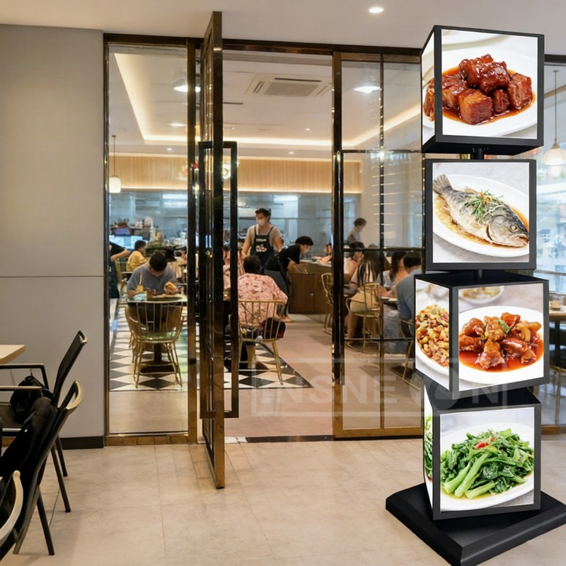 Custom Square Rotating Light B - огляд і ціна Restaurant Lighting Decoration