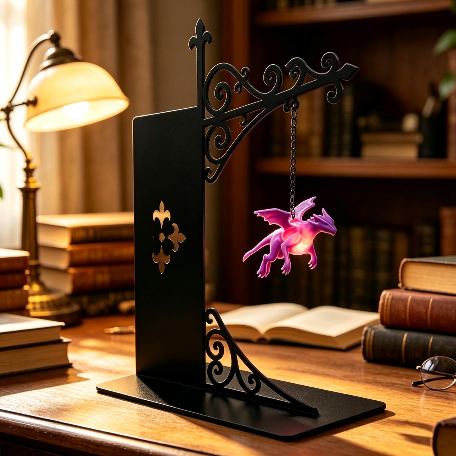 Unique Floating Dragon Bookshe - огляд і ціна Unique Lighting Decor