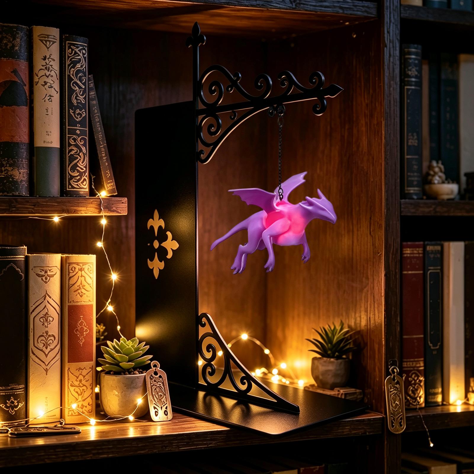 Unique Floating Dragon Bookshe - огляд і ціна Unique Lighting Decor