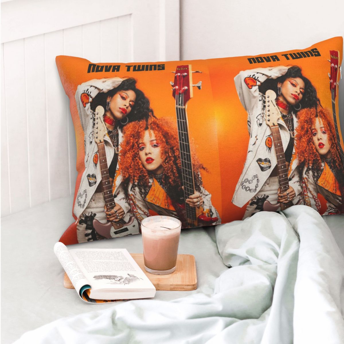 Nova Twins Rectangle Pillowcas - огляд і ціна Nova Decor & Lighting Juletrelys