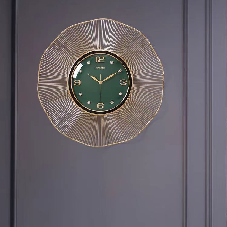 Light luxury creative living r - огляд і ціна Lighting Home Decor Wall Clocks