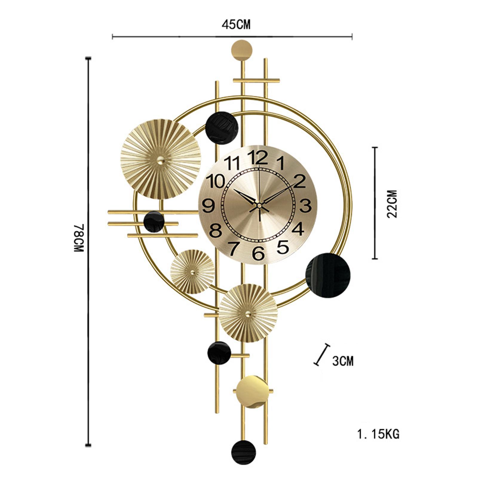 Modern Wall Clock Mute Decorat - огляд і ціна Lighting Home Decor Wall Clocks