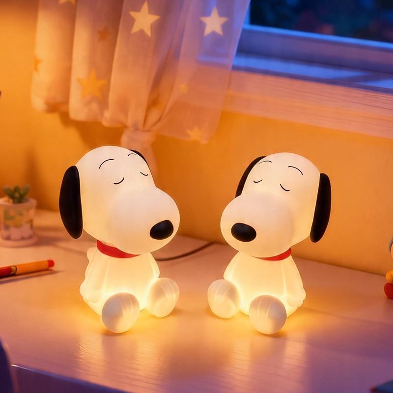 Cute Snoopy Silicone Night Lig - огляд і ціна Lighting Home Decor Items