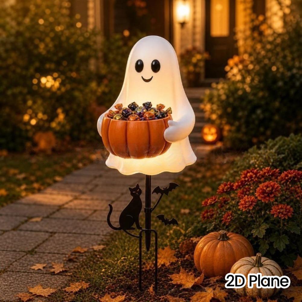 2D Halloween Ghost Pumpkin Can - огляд і ціна Lighting Decoration Stand