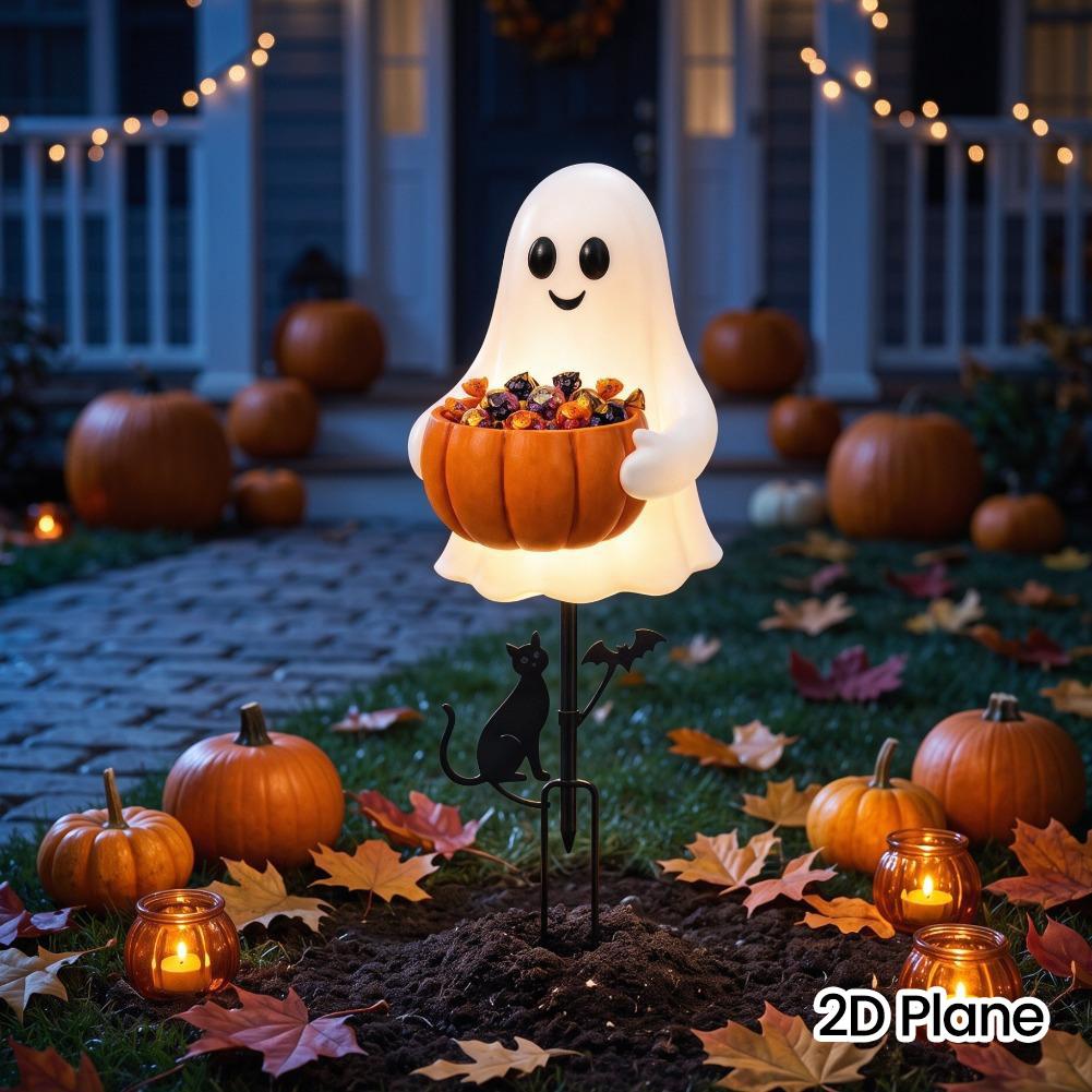 2D Halloween Ghost Pumpkin Can - огляд і ціна Lighting Decoration Stand