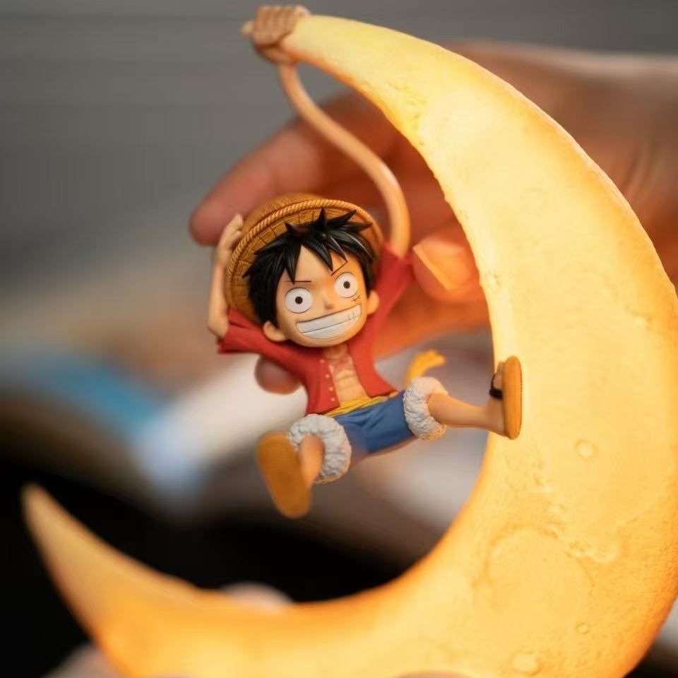 Anime One Piece Luffy Night Li - огляд і ціна Led Moon Lamp
